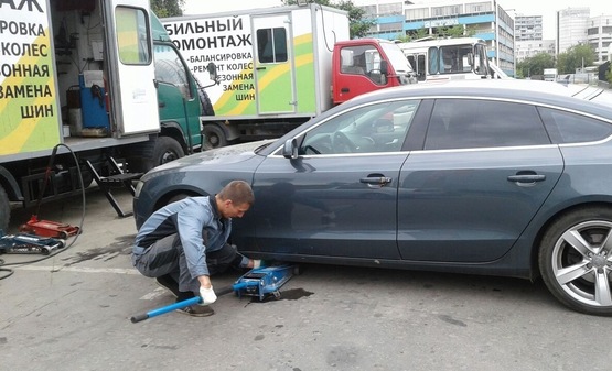 Услуги шиномонтажа в Новогиреево, Новокосино, Выхино